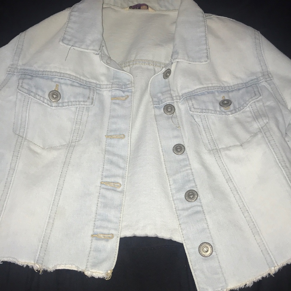 Light blue jean jacket